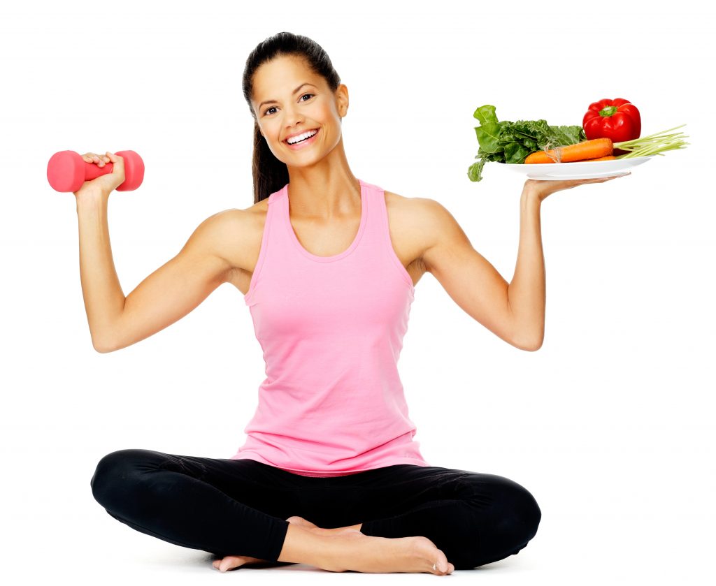 Balanced diet for new year's resolution